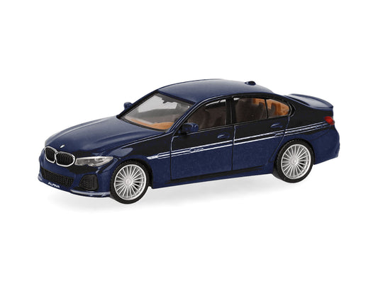 Herpa BMW Alpina B3 Limousine Arctic Race Blue HA430890-002 HO Gauge