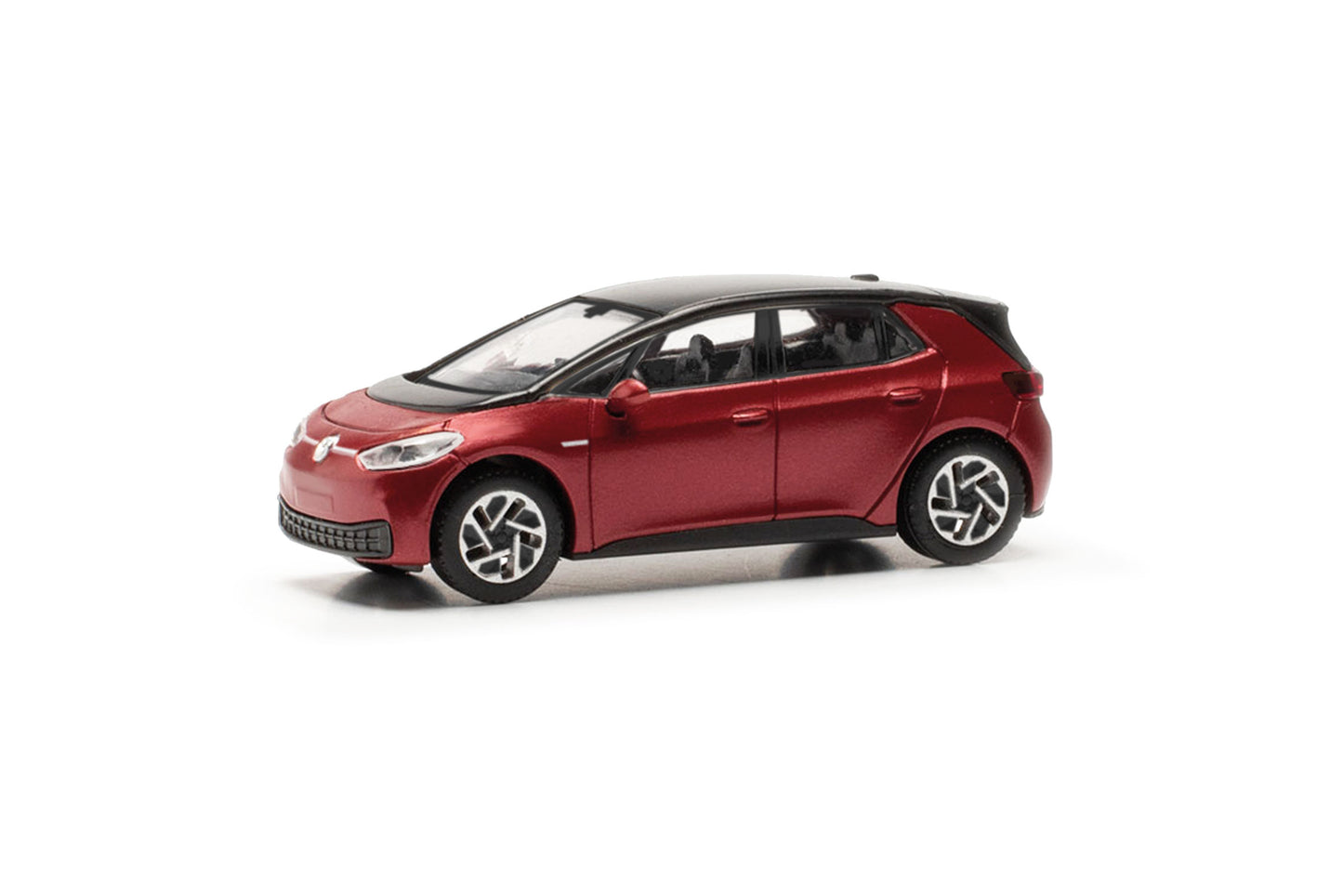 Herpa 431101 VW ID3 Kings Red Metallic w/Black Roof HO Gauge