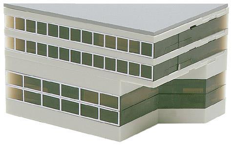 Scenix - LH/RH Corner Buildings (1:500)