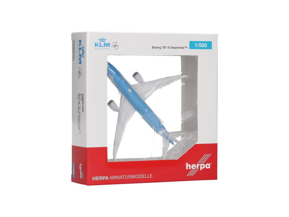 Herpa Wings Boeing 787-9 Dreamliner KLM PH-BHF Hibiscus (1:500) HA528085-003