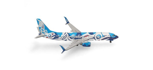 Herpa Boeing 737-800 Alaska Airlines Xaat Kwaani N559AS (1:500) 1:500 537643
