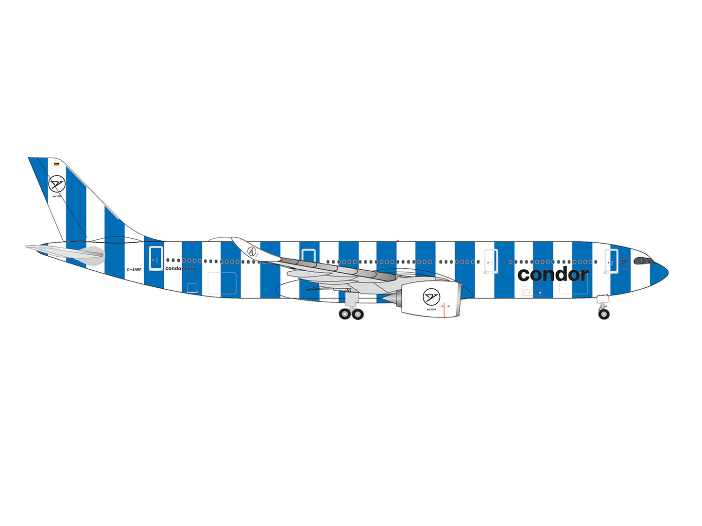 Herpa Airbus A330-900neo Condor D-ANRF 'Sea' (1:500) HA538022