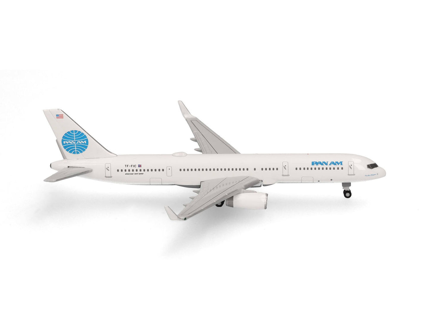 Herpa Wings Boeing 757-200 Pan Am TF-FIC Yankee Clipper II (1:500) HA538602