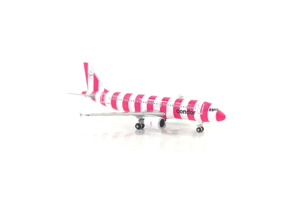 Herpa Wings Airbus A320 Condor D-AICS FlyPink Plane (1:500) HA538732 1:500