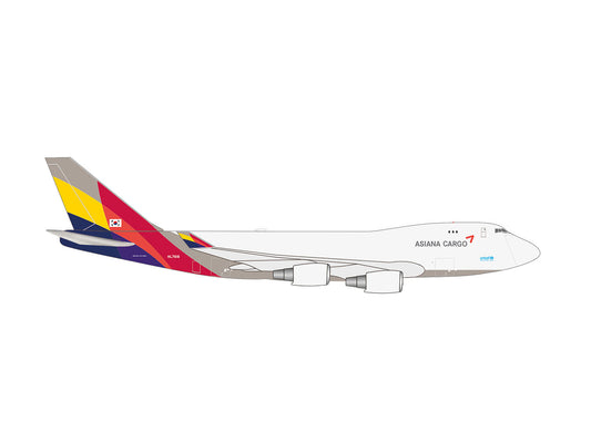 Herpa Wings Boeing 747-400F Asiana Cargo HL7616 (1:500) HA538848 1:500