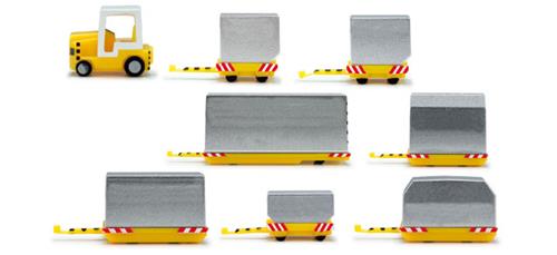 Herpa Wings Scenix - Container Vehicles 1:200 Diecast Model 557825
