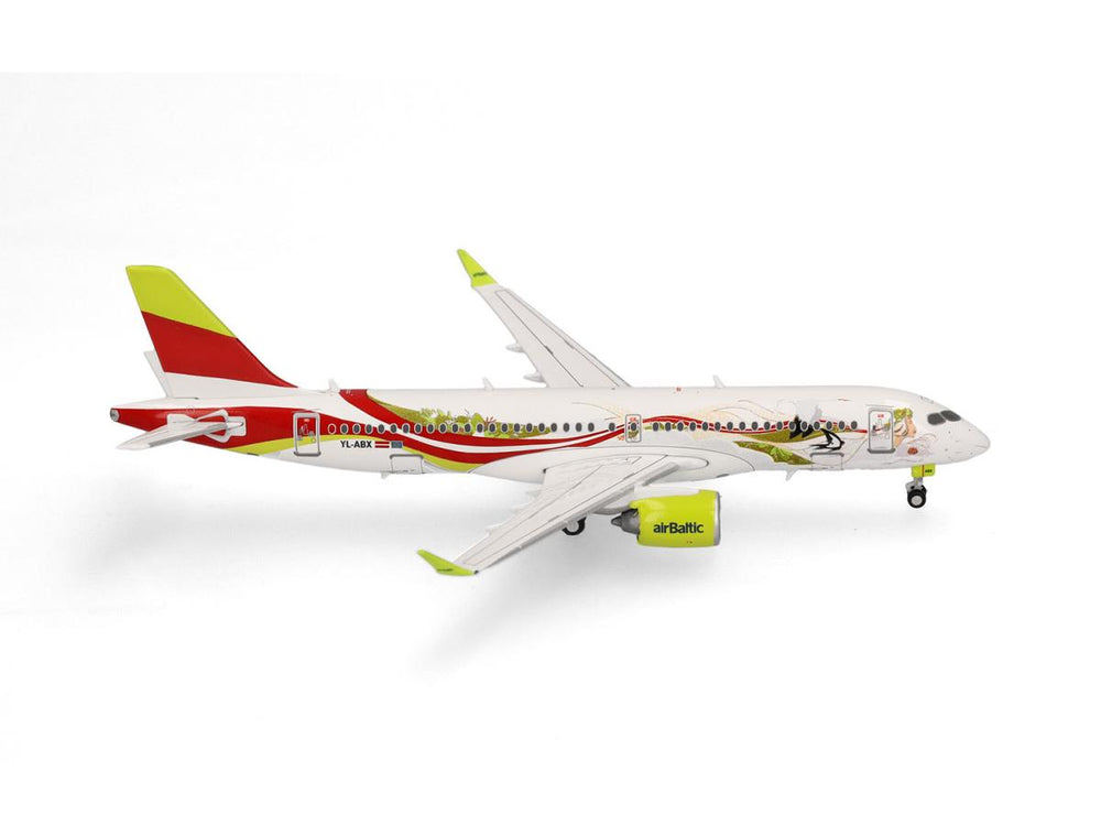 Herpa Wings Airbus A220-300 airBaltic 50th YL-ABX (1:400) HA562850 1:400