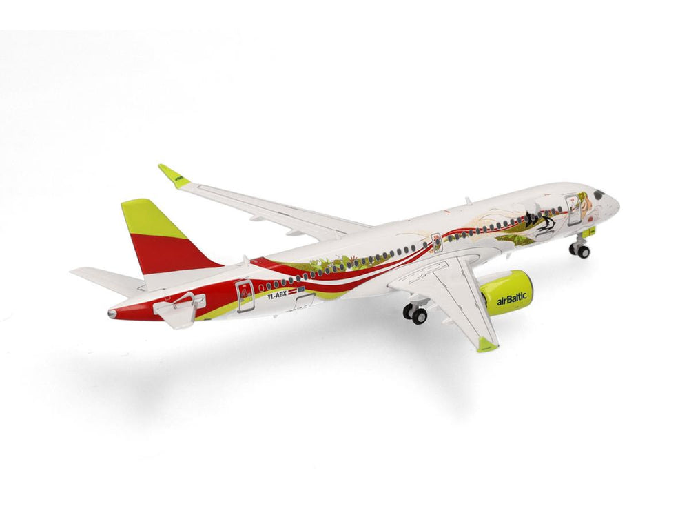 Herpa Wings Airbus A220-300 airBaltic 50th YL-ABX (1:400) HA562850 1:400