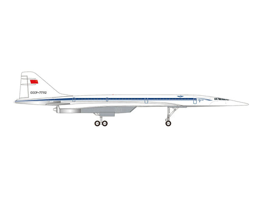 Herpa Wings Tupolev TU-144D Aeroflot Museum Sinsheim CCCP-77112(1:400) HA562867