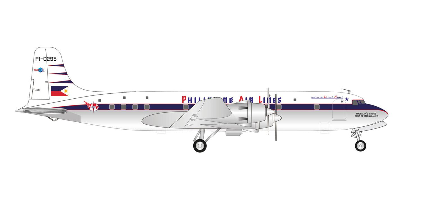 Herpa Wings Douglas DC-6B Philippine Air Lines PI-C295 (1:200) HA572545 1:200