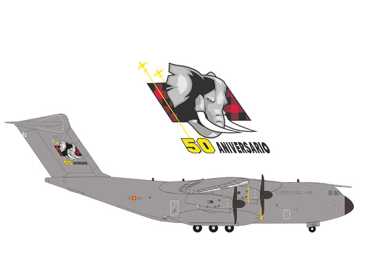 Herpa Aitbus Atlas A400M Spanish Air Force 50yrs TK23-14 (1:200) HA573191