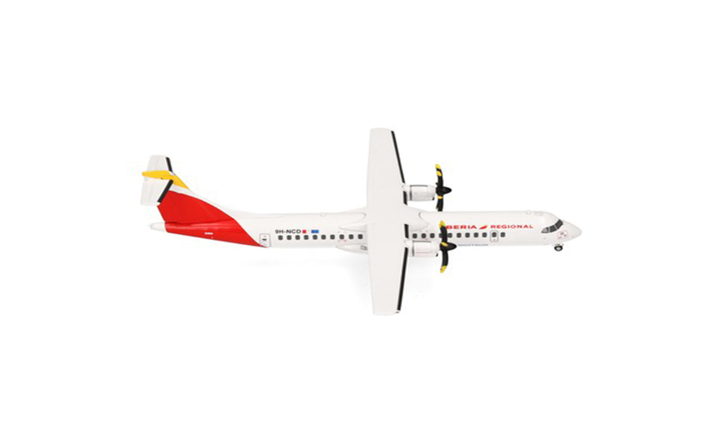 Herpa 573313 ATR-72-600 Iberia Regional 9H-NCD (1:200) HO Gauge