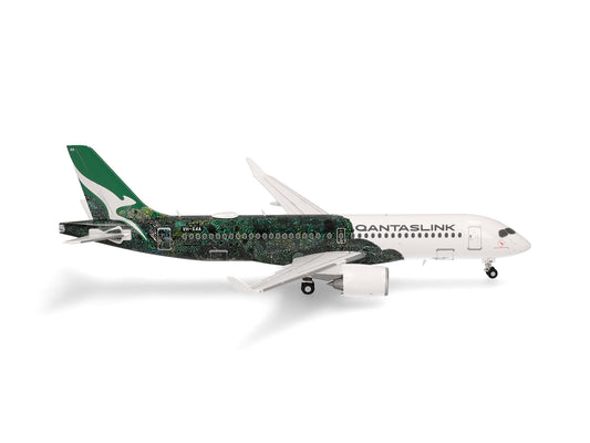 Herpa Airbus A220-300 QantasLink Flying Art VH-X4A (1:200) HA573351