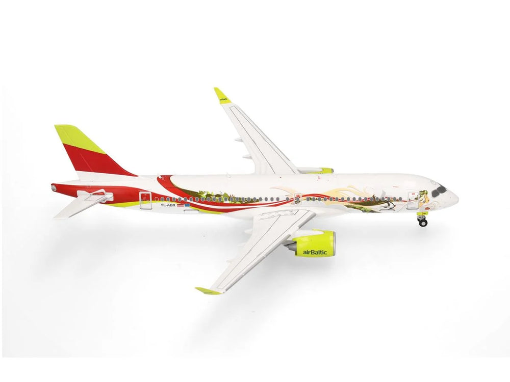 Herpa Wings Airbus A220-300 airBaltic 50th A220 YL-ABX (1:200) HA573535 1:200