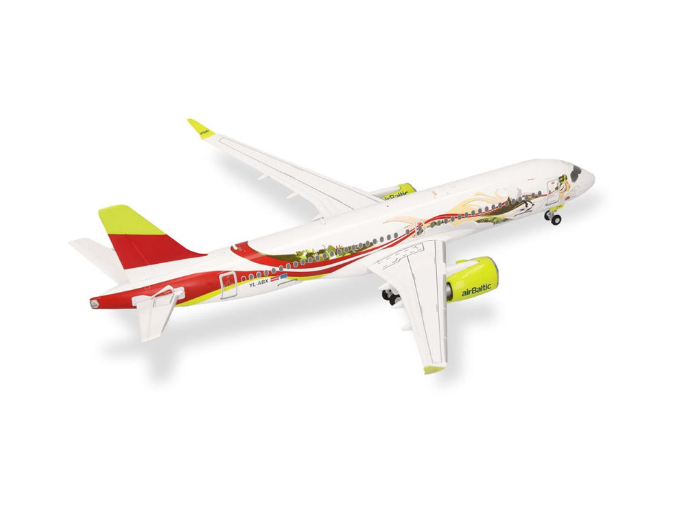Herpa Wings Airbus A220-300 airBaltic 50th A220 YL-ABX (1:200) HA573535 1:200