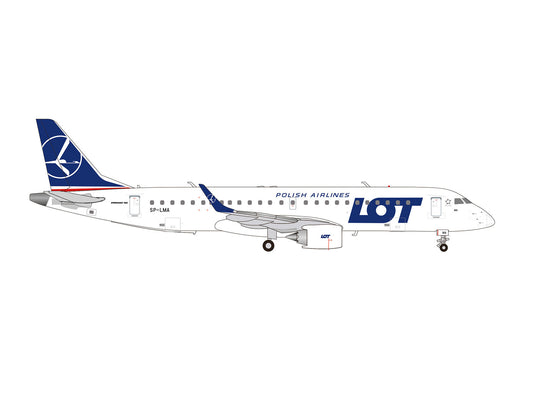 Herpa Wings Embraer E190 LOT Polish Airlines SP-LMA (1:200) HA573818 1:200