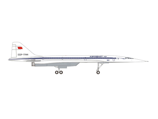 Herpa Wings Tupolev TU-144S Design Bureau CCCP-77144 (1:200) HA573870 1:200