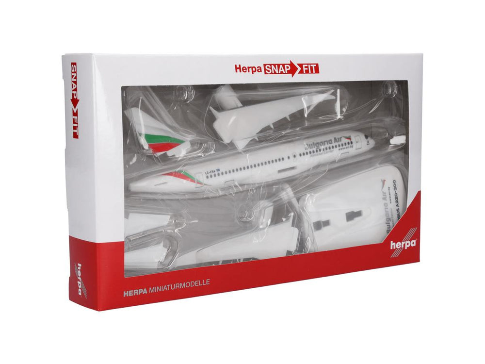 Herpa Wings Snapfit Airbus A220-300 Bulgaria Air LZ-FRA (1:200) HA613811-001
