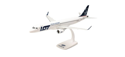 Herpa Snapfit Embraer E195 LOT Polish Airlines SP-LND (1:100) 1:100 HA613989