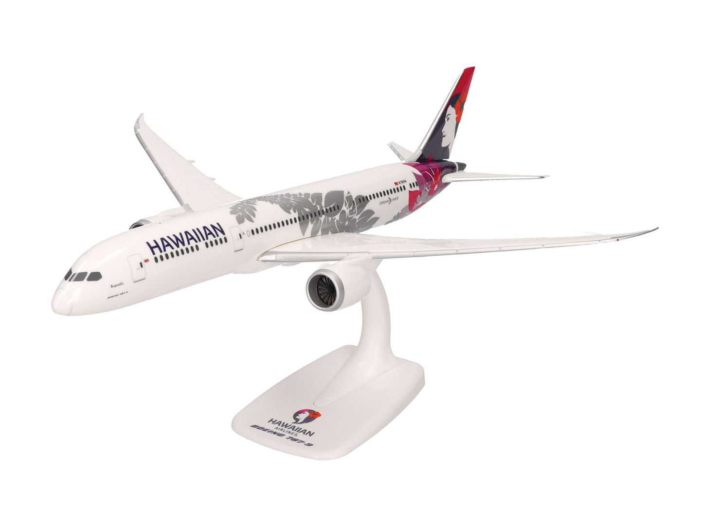 Herpa Wings Snapfit Boeing 787-9 Dreamliner Hawaiian Airlines (1:200) HA614405
