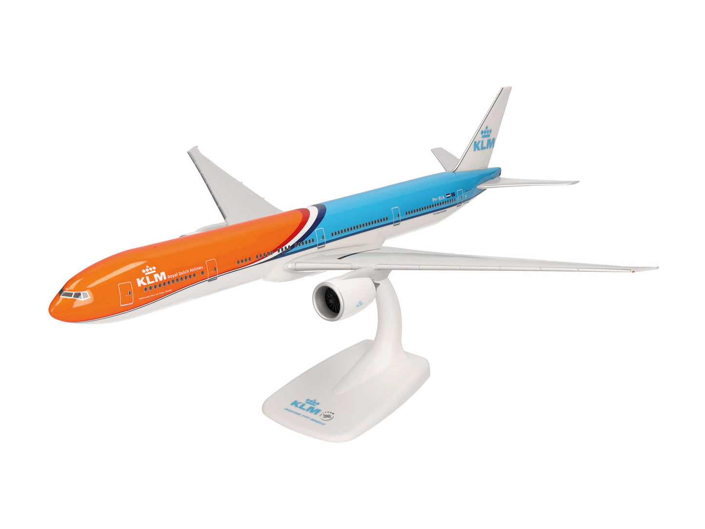 Herpa Wings Snapfit Boeing 777-300ER KLM Orange Pride PH-BVA (1:200) HA614511