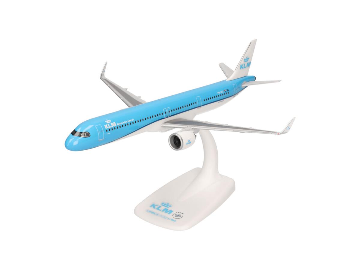 Herpa Wings Snapfit Airbus A321neo KLM PH-AXC Citroenvlinder (1:200) HA614665