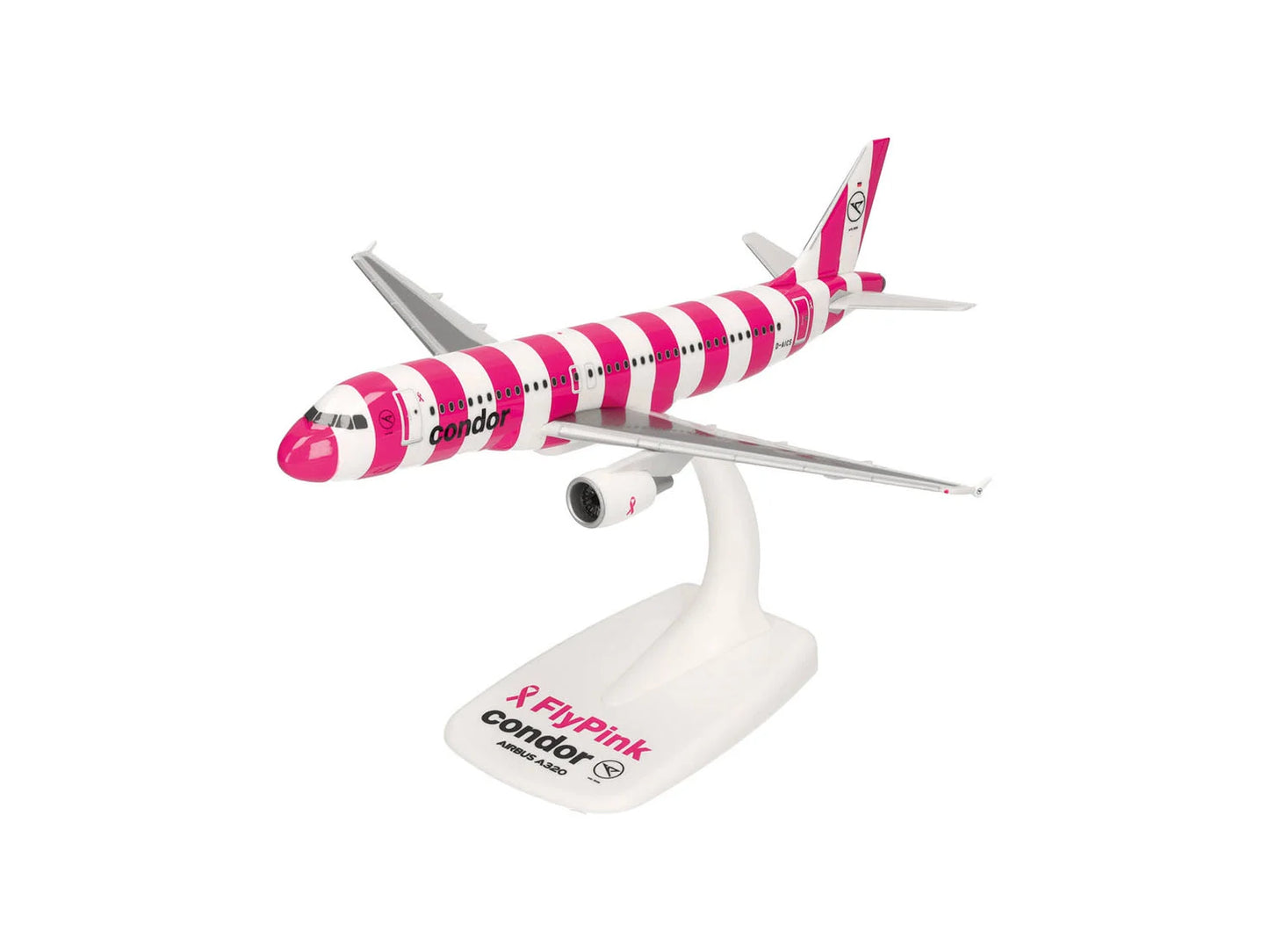 Herpa Snapfit Airbus A320 Condor FlyPink D-AICS HA614788 1:200