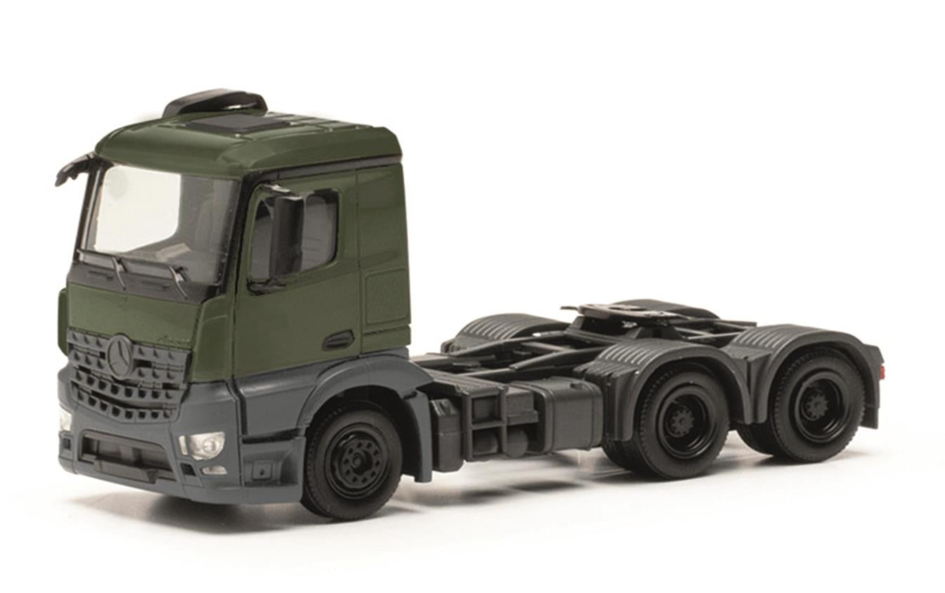 Herpa Military MB Arocs 3 Axle Tractor Unit HO Gauge HA747066