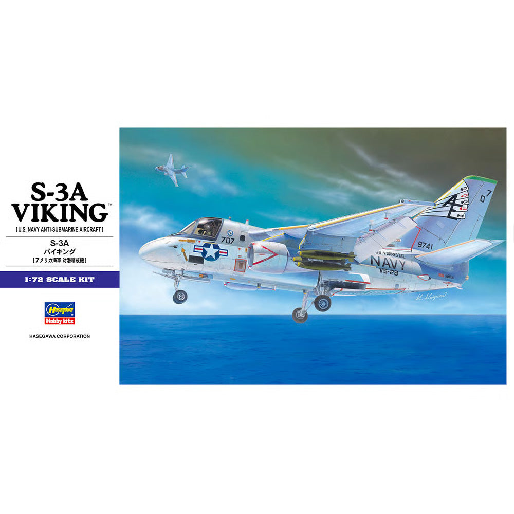 Hasegawa Lockheed S-3A Viking 1:72 Model Kit