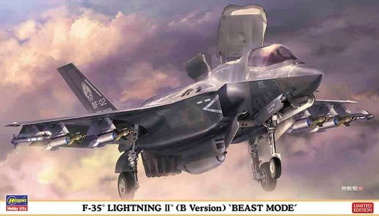 Hasegawa 02306 F-35 Lightning II (B Version) Beast Mode 1:72 Model Kit
