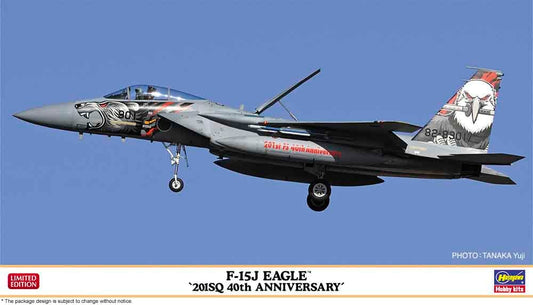 Hasegawa 02540 F-15J Eagle 201Sq 40th Anniversary 1:72 Model Kit