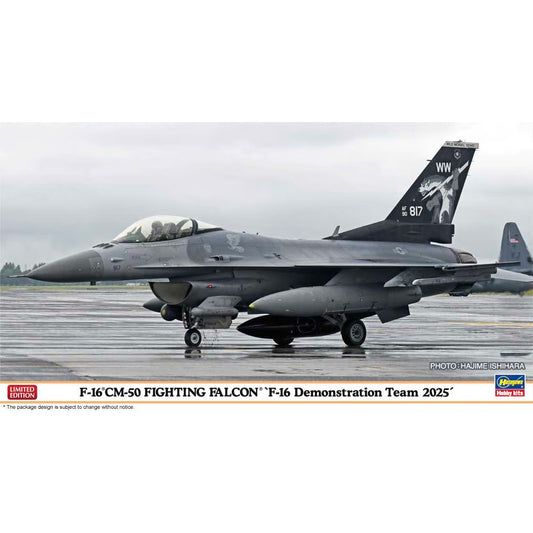 Hasegawa 7558 F-16CM-50 Fighting Falcon F-16 Demo Team 2025 1:48 Model Kit