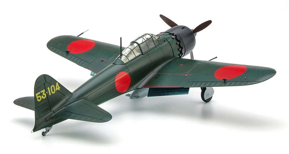 Hasegawa 7569 Mitsubishi A6M5 Zero Fighter Type 52 Super Ace w/Fig 1:48 ModelKit