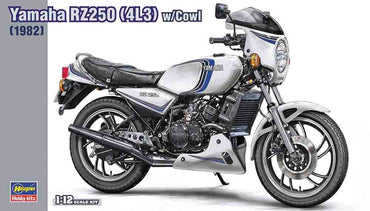 Hasegawa 21758 1982 Yamaha RZ250 (4L3) W/Cowl 1:12 Model Kit