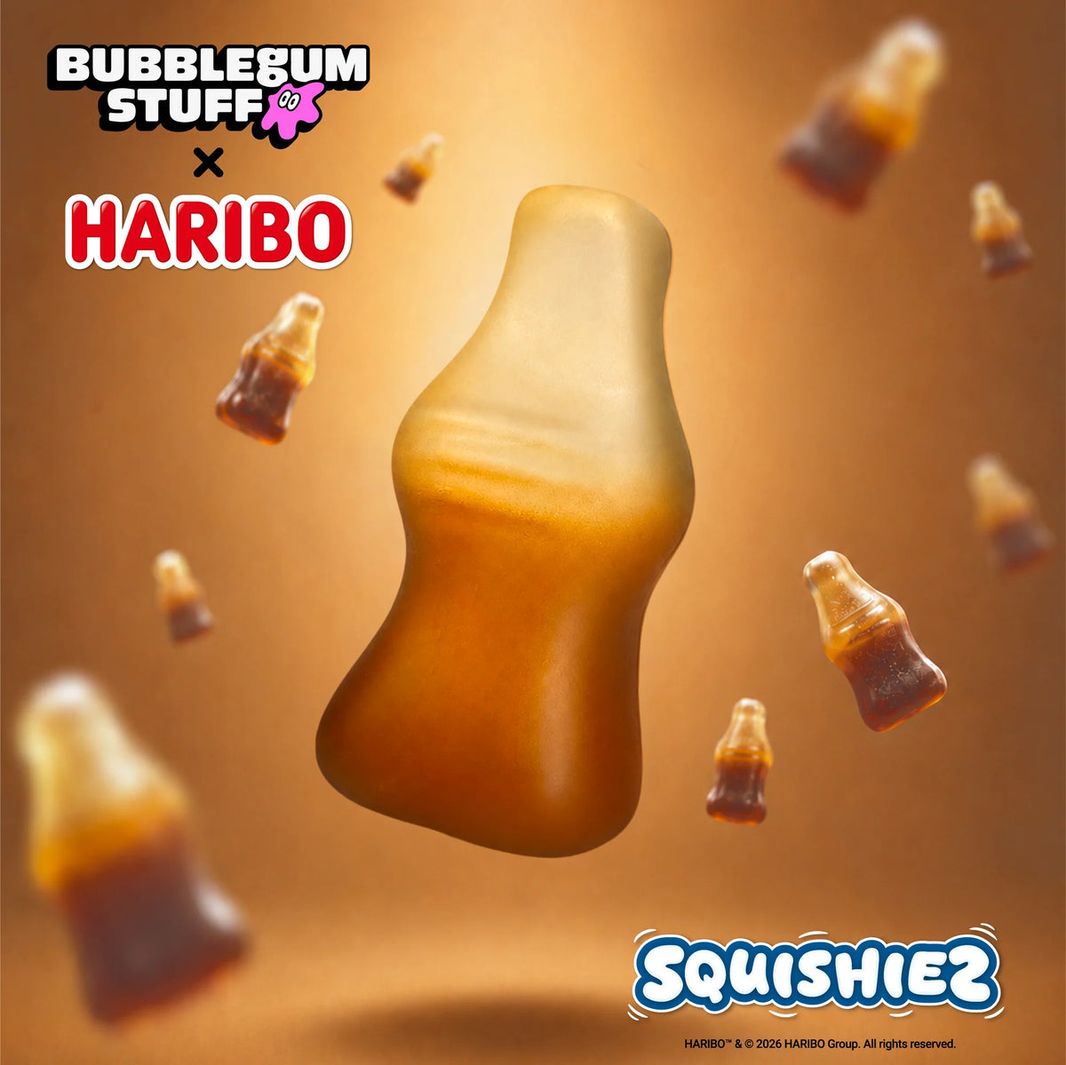 Haribo Happy Cola Squishy Toy - Bubblegum Stuff