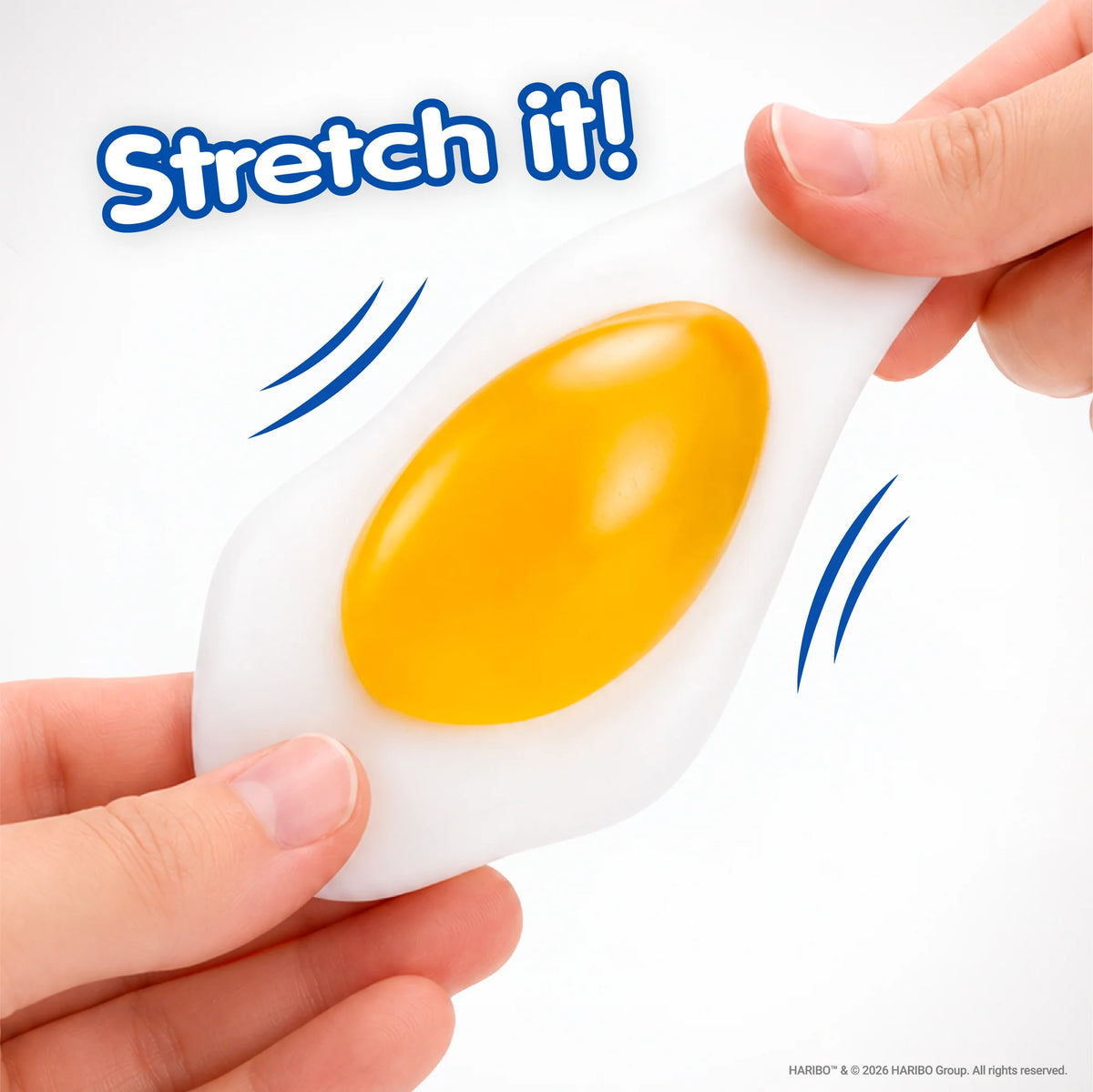 Haribo Fried Egg Squishy Toy - Bubblegum Stuff