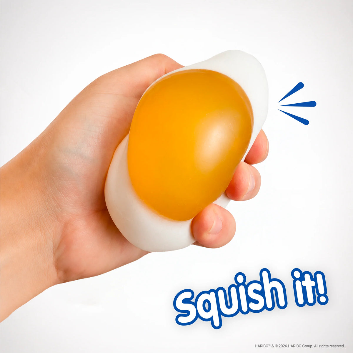 Haribo Fried Egg Squishy Toy - Bubblegum Stuff - image 3