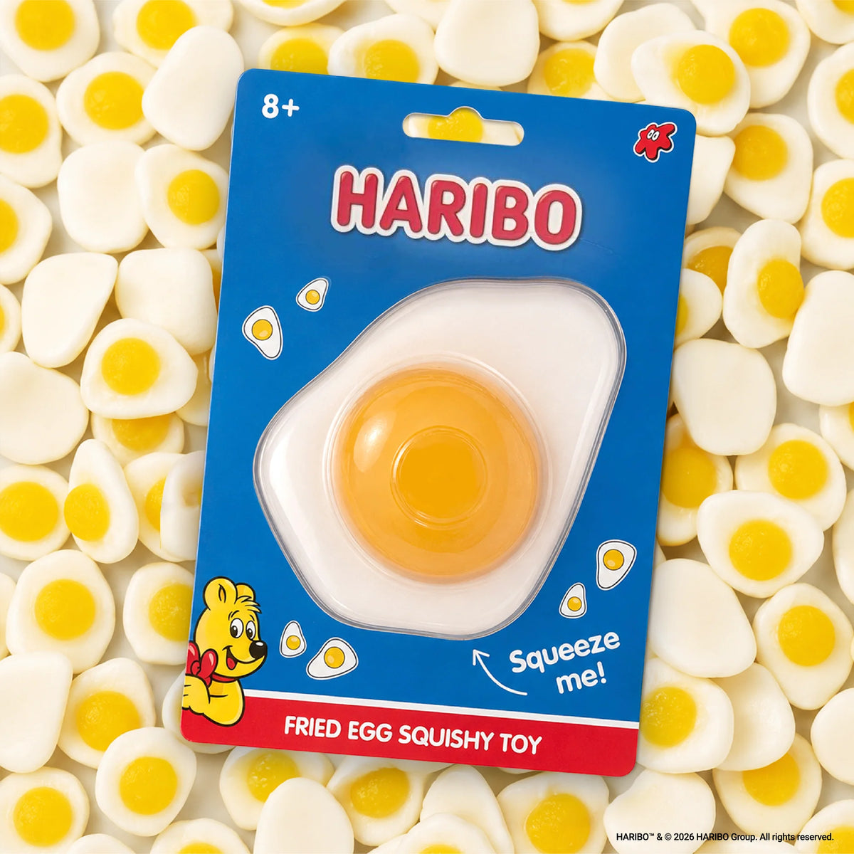 Haribo Fried Egg Squishy Toy - Bubblegum Stuff - image 8