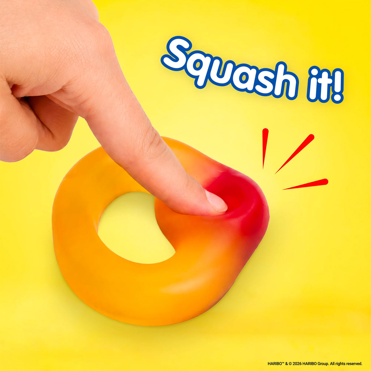Haribo Friendship Ring Squishy Toy - Bubblegum Stuff