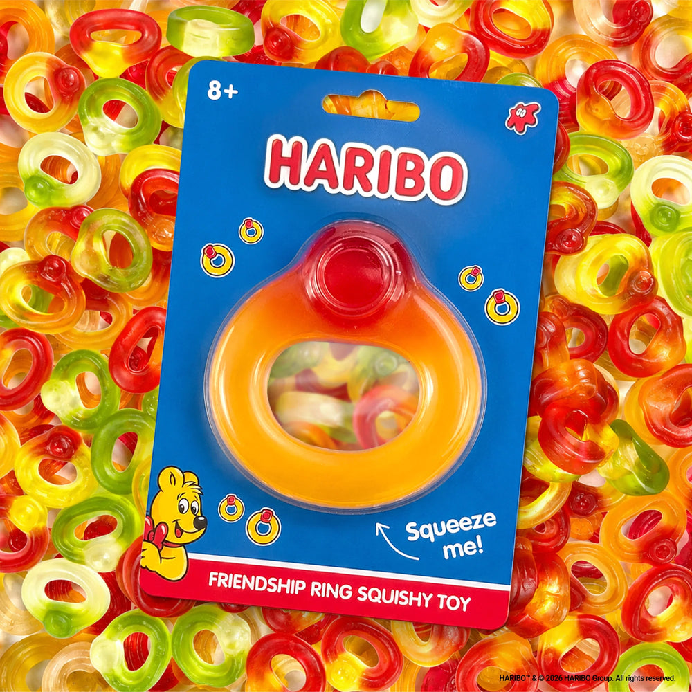 Haribo Friendship Ring Squishy Toy - Bubblegum Stuff