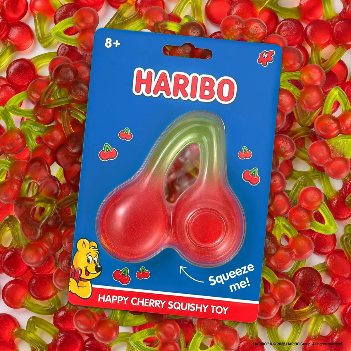Haribo Happy Cherry Squishy Toy - Bubblegum Stuff - image 8
