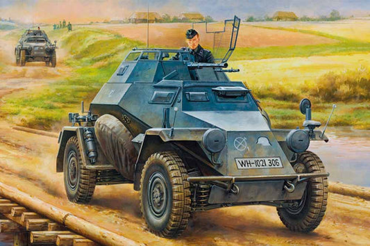 Hobby Boss 80149 German Sd.Kfz.222 German Leichter 1:35 Military Vehicle Kit
