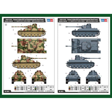 Hobby Boss 80151 Pz.Kpfw.III/IV Tank 1:35 Model Kit