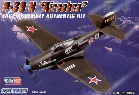 Hobby Boss 80234 Bell P-39N Airacobra 1:72 Aircraft Model Kit