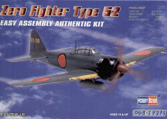 Hobby Boss 80241 Mitsubishi A6M5 'Zero' 1:72 Aircraft Model Kit