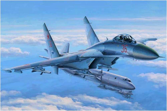 Hobby Boss 81712 Sukhoi Su-27 Flanker early version 1:48 Aircraft Model Kit