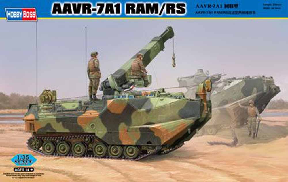 Hobby Boss 82417 AAVR-7A1 RAM/RS 1:35 Military Vehicle Kit