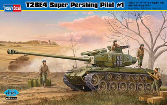Hobby Boss 82426 T26E4 Super Pershing, Pilot #1 1:35 Military Vehicle Kit