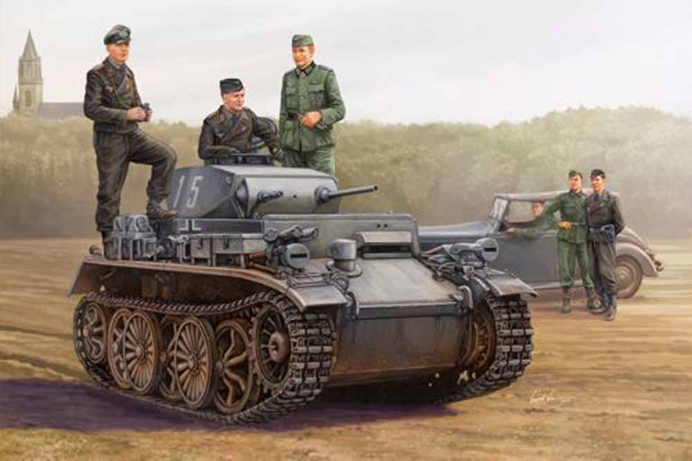 Hobby Boss 82431 Pz.Kpfw.I Ausf.C (VK 601) 1:35 Military Vehicle Kit