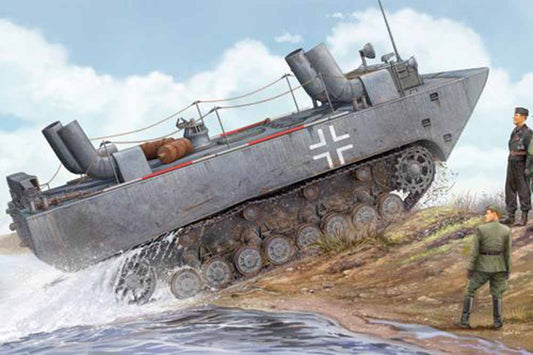 Hobby Boss 82462 Land-Wasser-Schlepper (LWS) II-Upgrade 1:35 Military Vehicle Kit